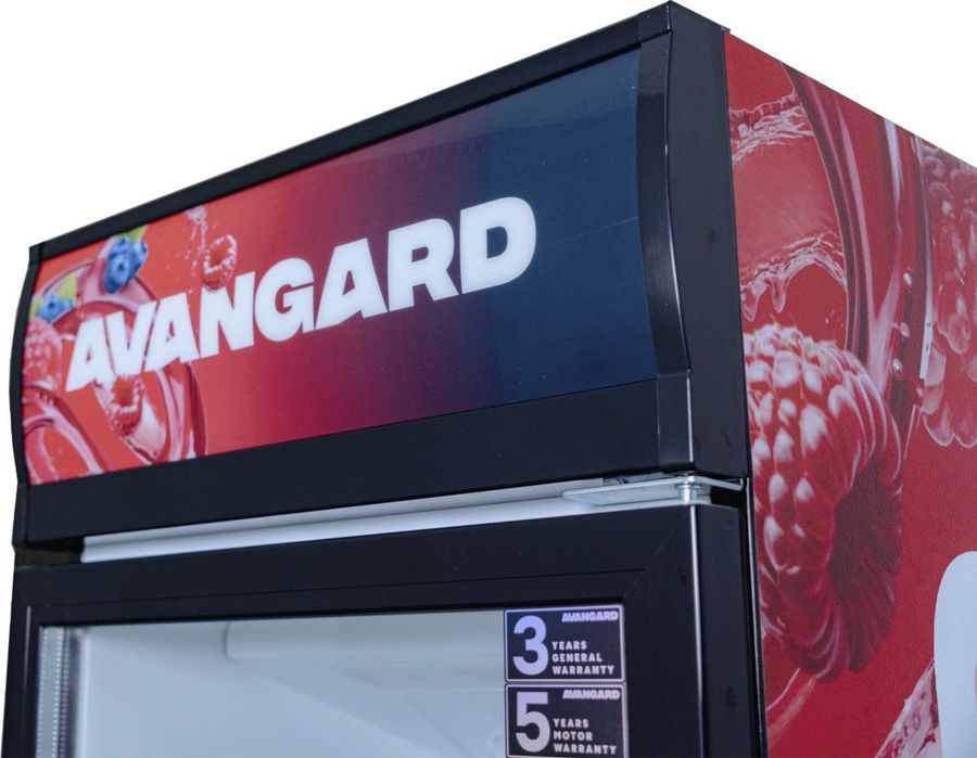 Витринный холодильник Авангард 360 литров