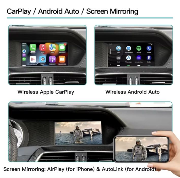 Apple carplay/карплей Mercedes NTG 4.5 4.7