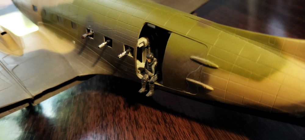 модель самолета Douglas AC-47D 1:72 Italeri
