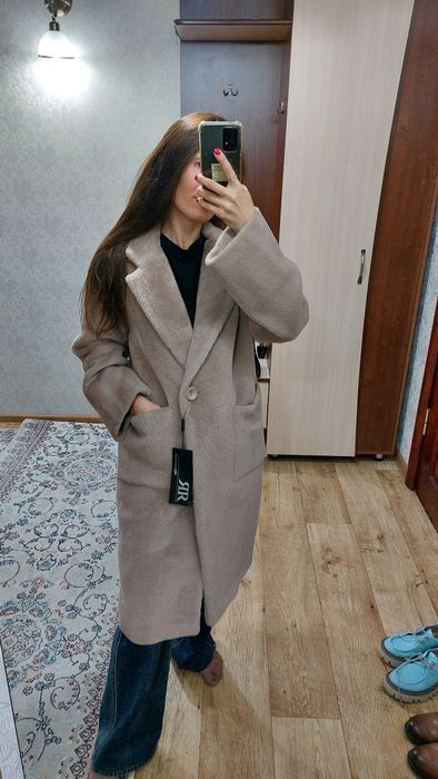 Пальто натуральное альпака