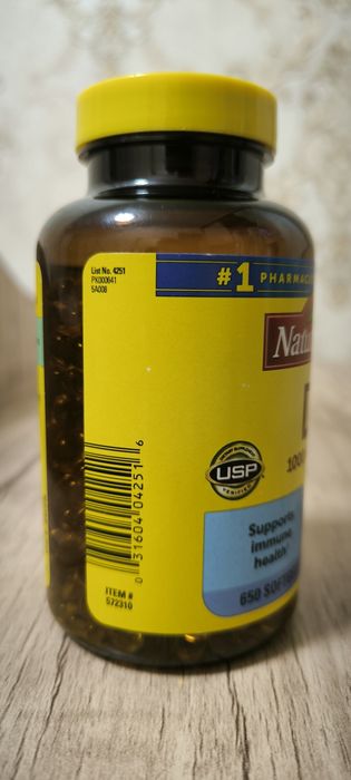 Nature Made Vitamin D3 — Quyosh nuri sizning kaftingizda!