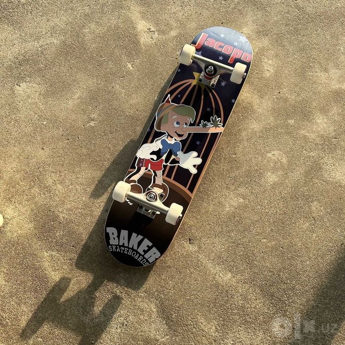 Скейтборд skate skateboard профессиональный для трюков baker