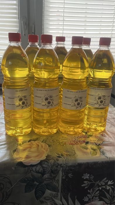 Ulei presat la rece din floarea soarelui