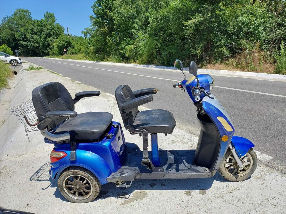 Tricicletă electrică Z-Tech ZT 18, 2 locuri, 1000 W, an fabricație 2020