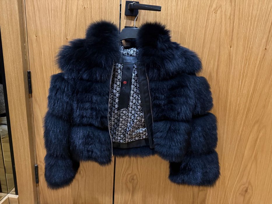 Късо яке  , естествен косъм лисица Flo & Clo