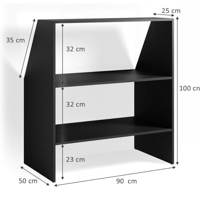 Етажерка за скосен таван  4398