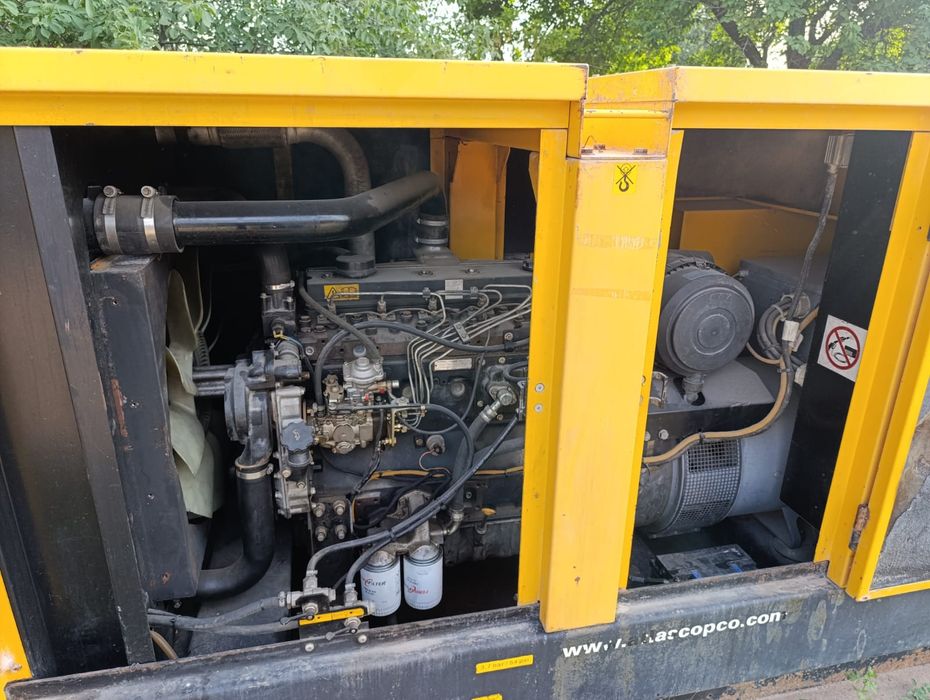 Генератор ДГУ. Atlas Copco QAS 138