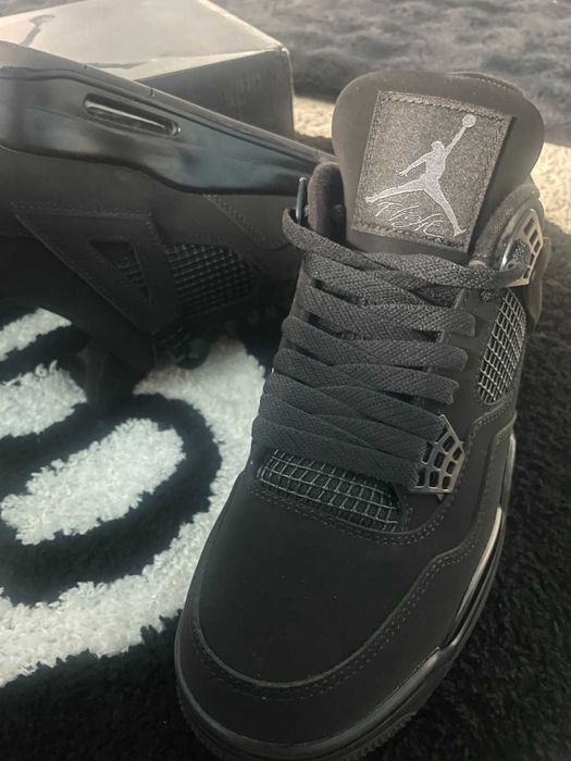 #DOAR 349,99# Nike Air Jordan 4 Black Cat Editie Limitata -Verificare