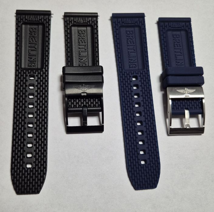Curea ceas Breitling premium 24mm complet cu catarama