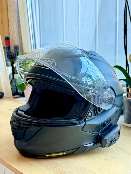 Casca Moto SHOEI GT-AIR 3 Matt Black | Intercom CARDO inclus