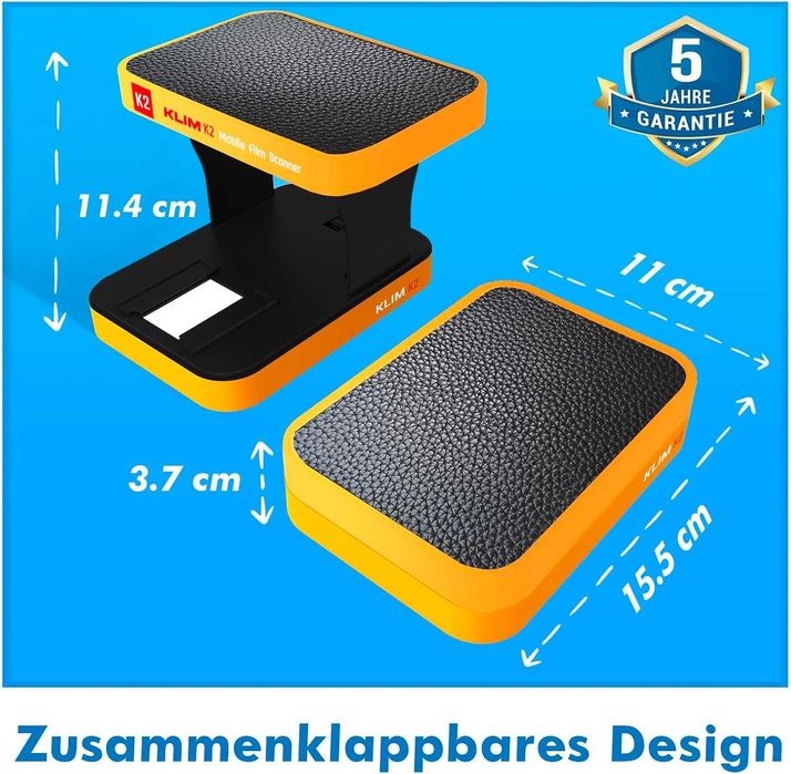 KLIM K2 – мобилен филмов скенер за 35 mm, негативи и дигитализация