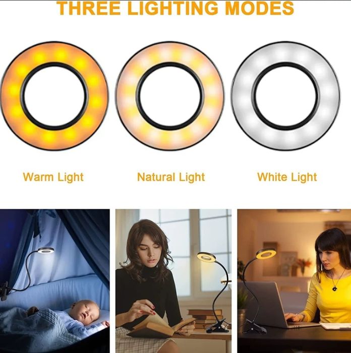 Продается LED лампа с гибким штативом