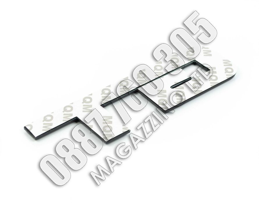 Mustang GT Метални Букви за Задния Капак Черен Червен Мат или Хром