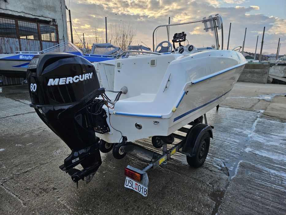 Barca Örnvik 500 Flamingo (Quicksilver) + Mercury 60 CP + peridoc