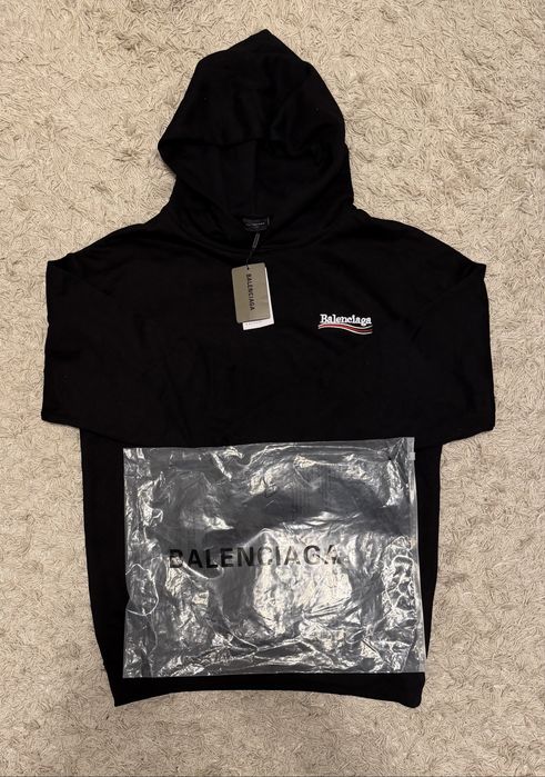 Hanorac Balenciaga negru