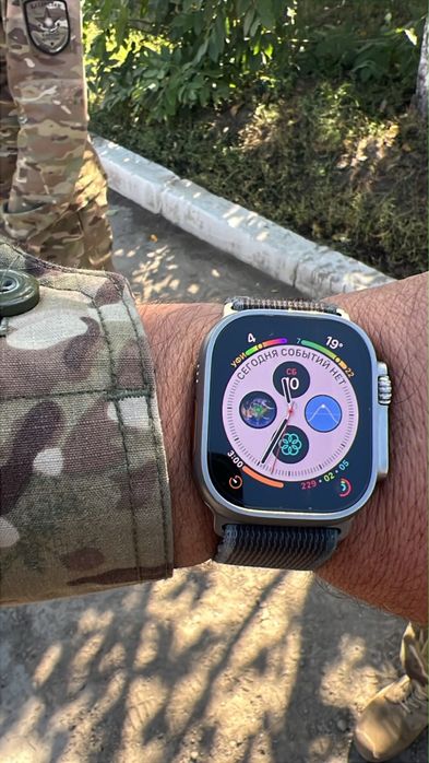 Продам apple watch ultra в идеальном состоянии, корпус 49 мм, титан