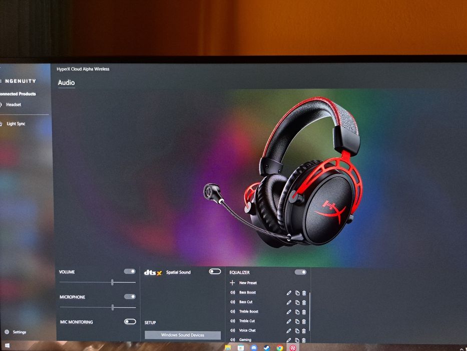 Casti HyperX Cloud Alpha Wireless