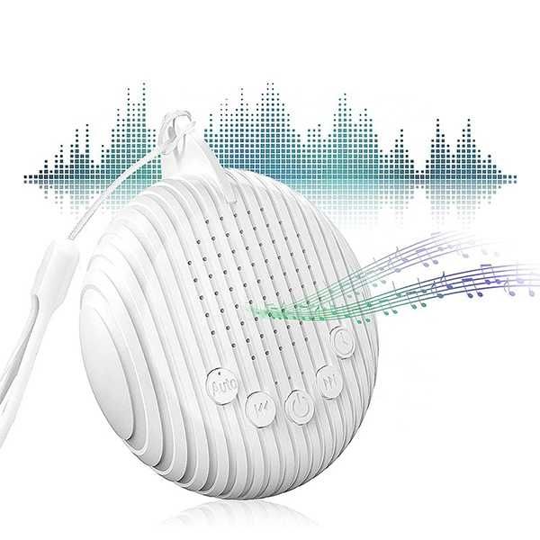 Преносим уред за бял шум, 10 вида звуци, Сензор за звук