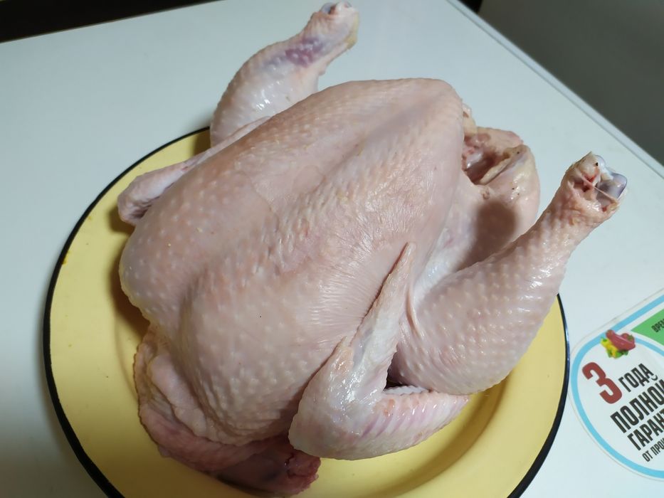 Мясо домашних бройлеров .