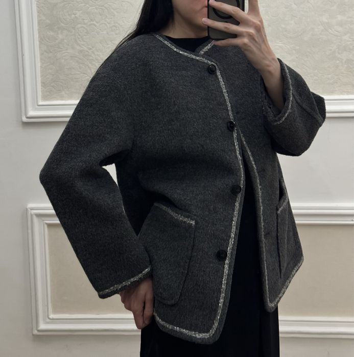 Новое пальто укороченное