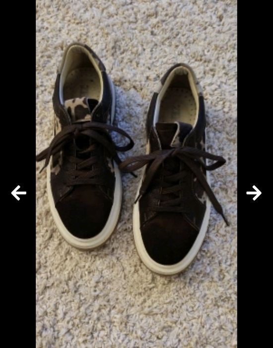 Маратонки естествена кожа нови