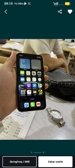 Iphone x 64 xotirali