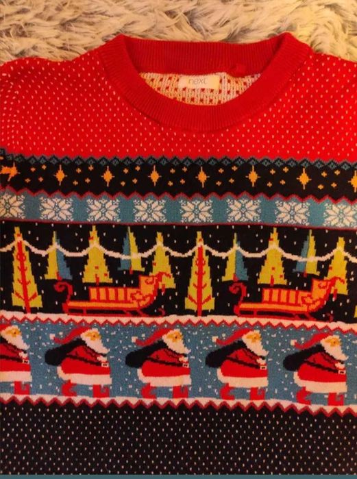 Плетени коледни туники/рокли на Next