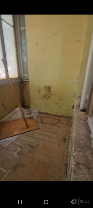 2/1/4 Юнус абад Сампи. Площадь 46м². Без ремонта. Зеркалка