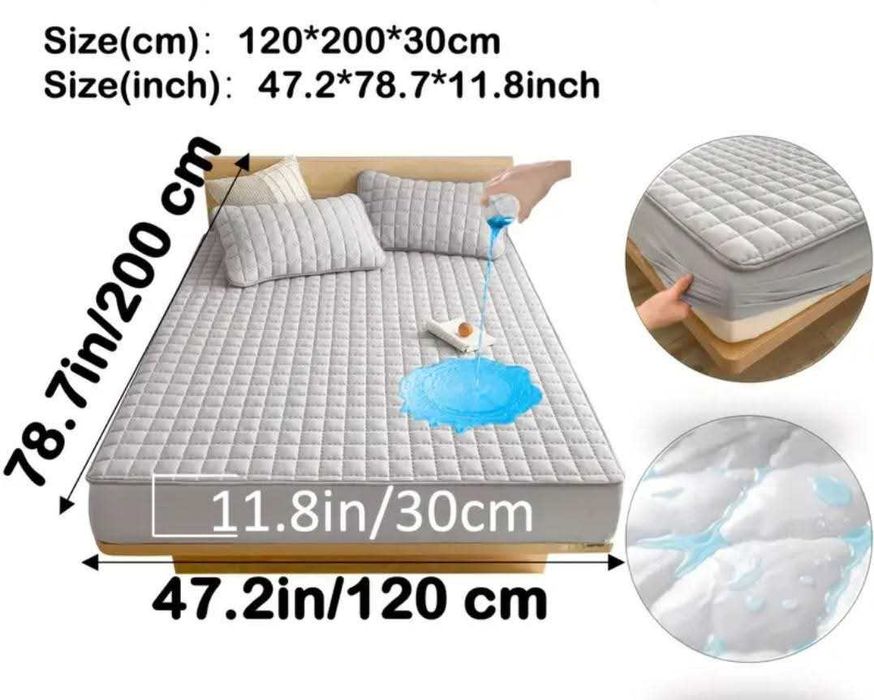 Капитониран, водоустойчив протекнор за матрак 180/200