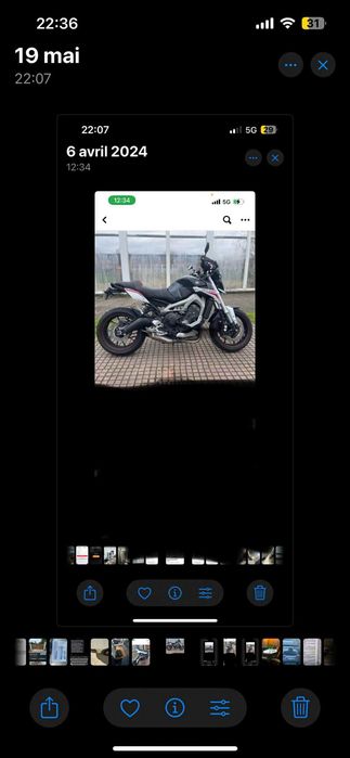 Vand Yamaha MT 09