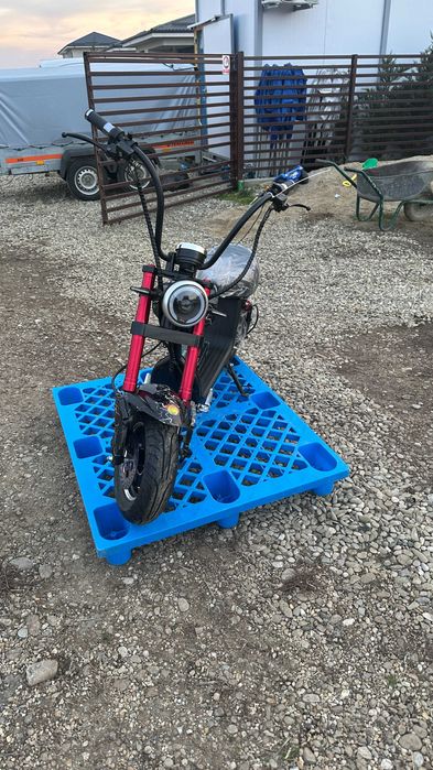 Scuter Electric, SHANSU CHOPPER, 20A, 60 V, 1500W, FARA PERMIS -16 ANI