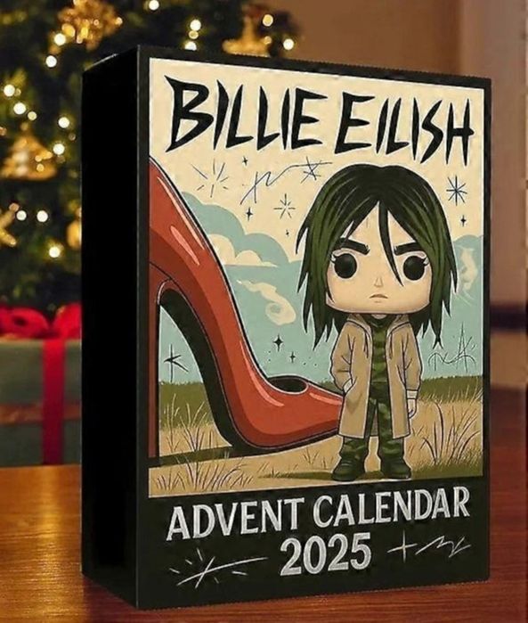 Адвент Календар с фигурки Били Айлиш / Billie Eilish