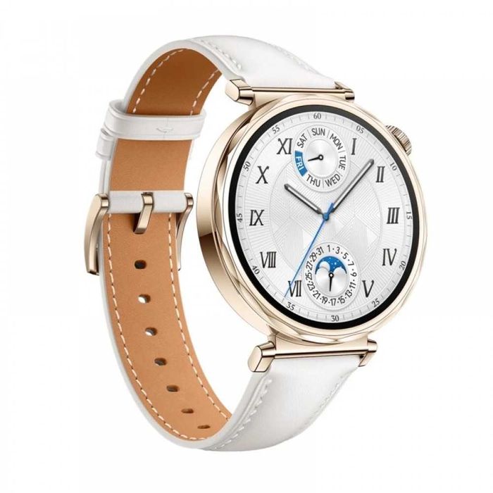 Кожена каишка Leather wrist Band за Huawei Watch GT 5 41mm,GT 4 41mm