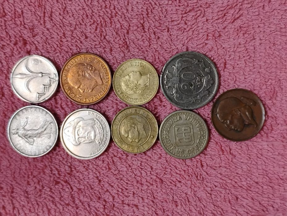 Lot monede de colecție