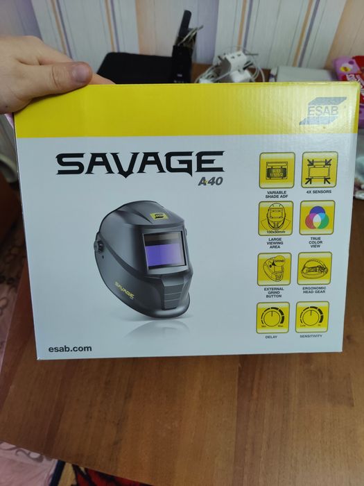 Сварочная маска savage A40