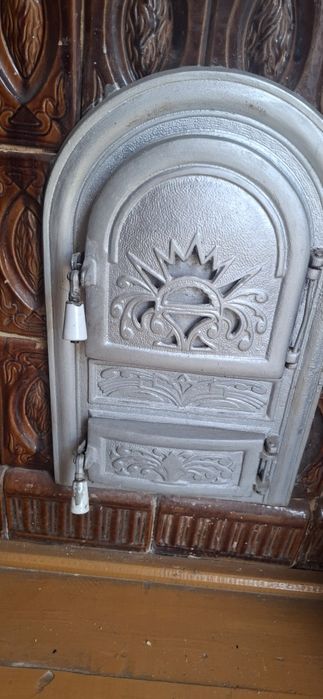 Sobă teracotă tradițională gaz/lemne