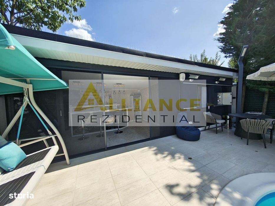 Vila premium P+1+M | 185 mp utili | Teren 650 mp | Piscina | Mobilata