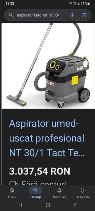 Aspirator Karcher Profesional