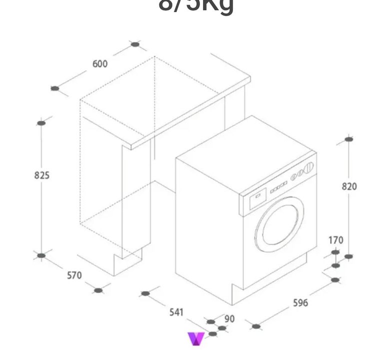 Пералня за вграждане CANDY