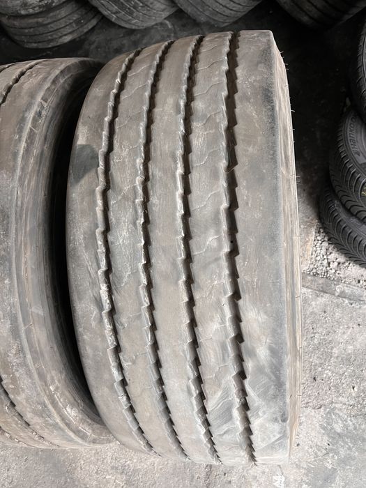 2 anvelope camion 385/55/22.5 , Hankook , 13.5 mm !