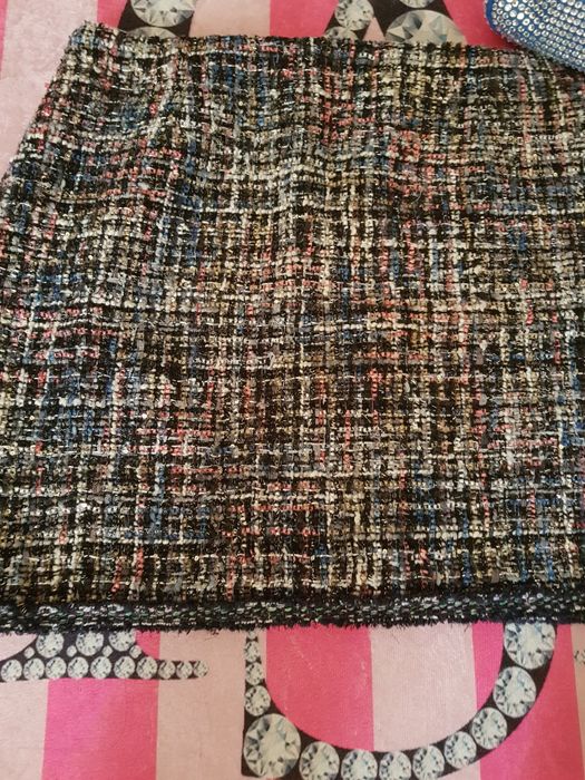 Твидовая юбка 48