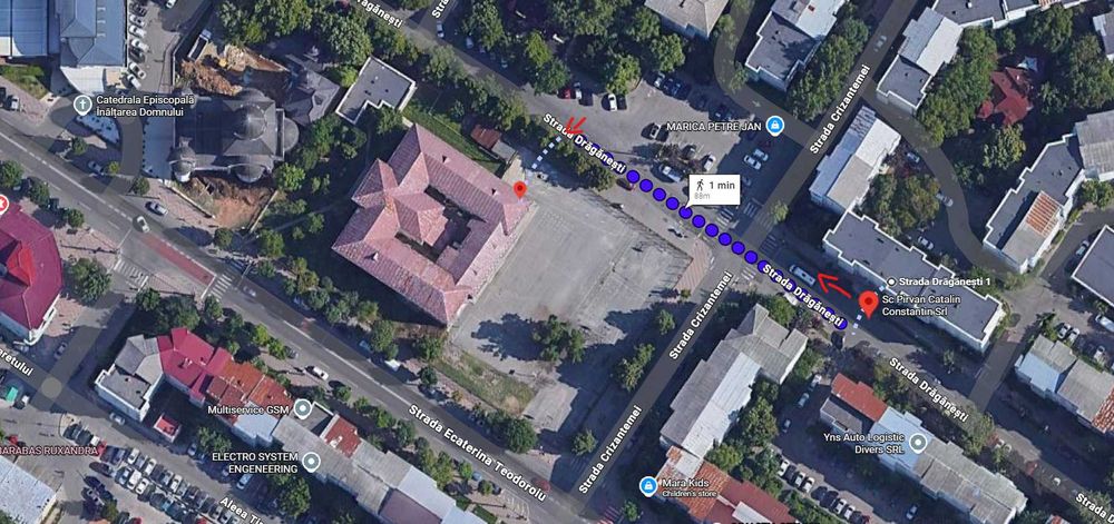 Apartament cu 2 camere de inchiriat - langa Scoala Nr.3