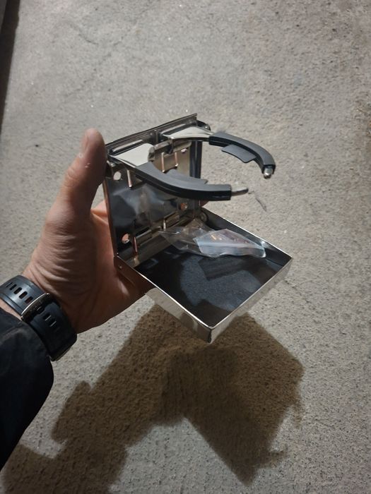 Стойка за 3 въдици и стойка за чаша за лодка от неръждавейка