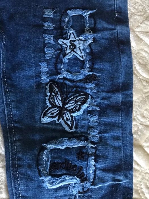 Джинсы на девочку