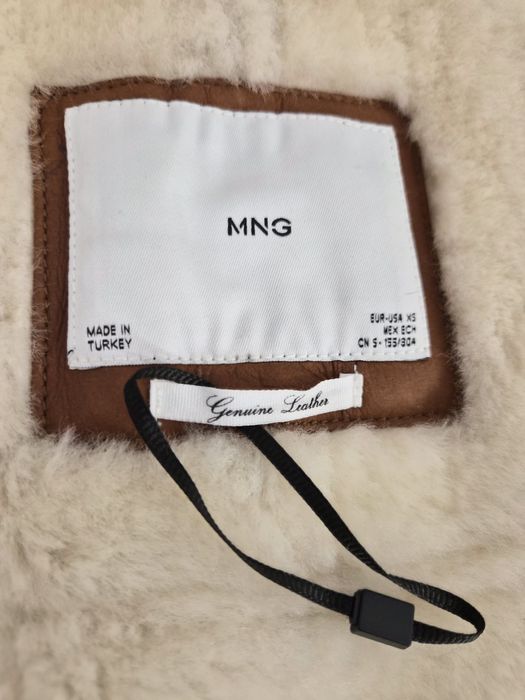 Cojoc piele naturala Mango XS/S