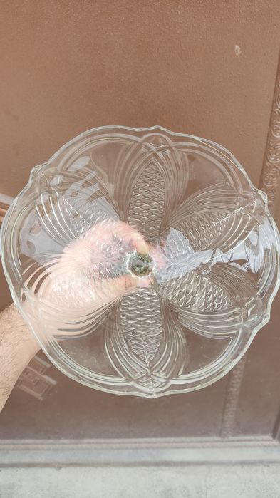 Ваза стеклянная для фруктов