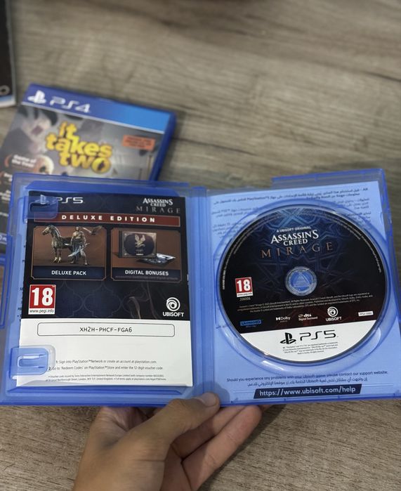 Assassin’s Creed Mirage Deluxe Edition PS5 — оригинальный диск