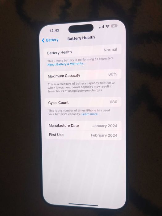 Iphone 15 pro max 1TB