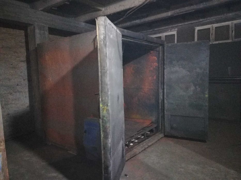 промышленная печь для сушки (порошковая покраска) продам за дешево