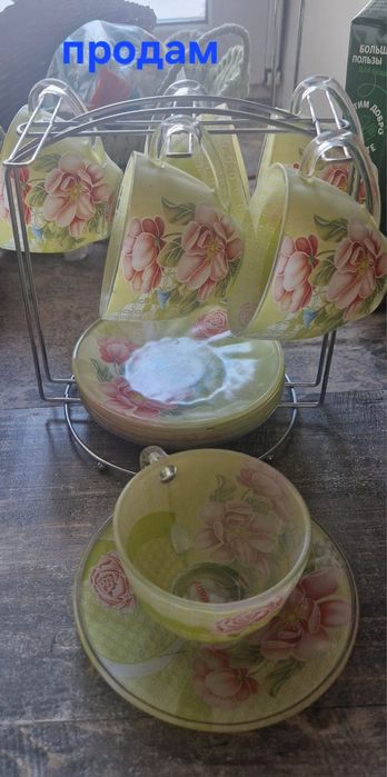 Продам набор чашки+ блюдца